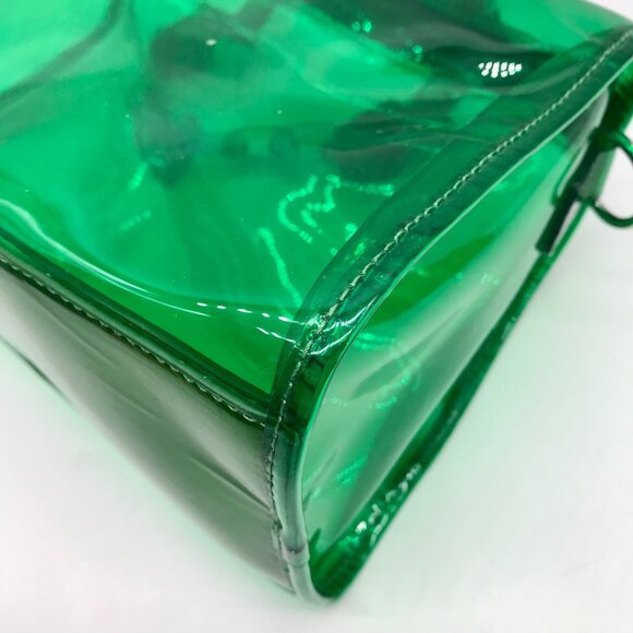 Like Dreams Green Iced Out Hologram Satchel Bag - Picture 7 of 11